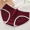 5PCS Bowknot Strawberry Briefs Stripes Women Underwear Elastic Love Heart Panties  Girls