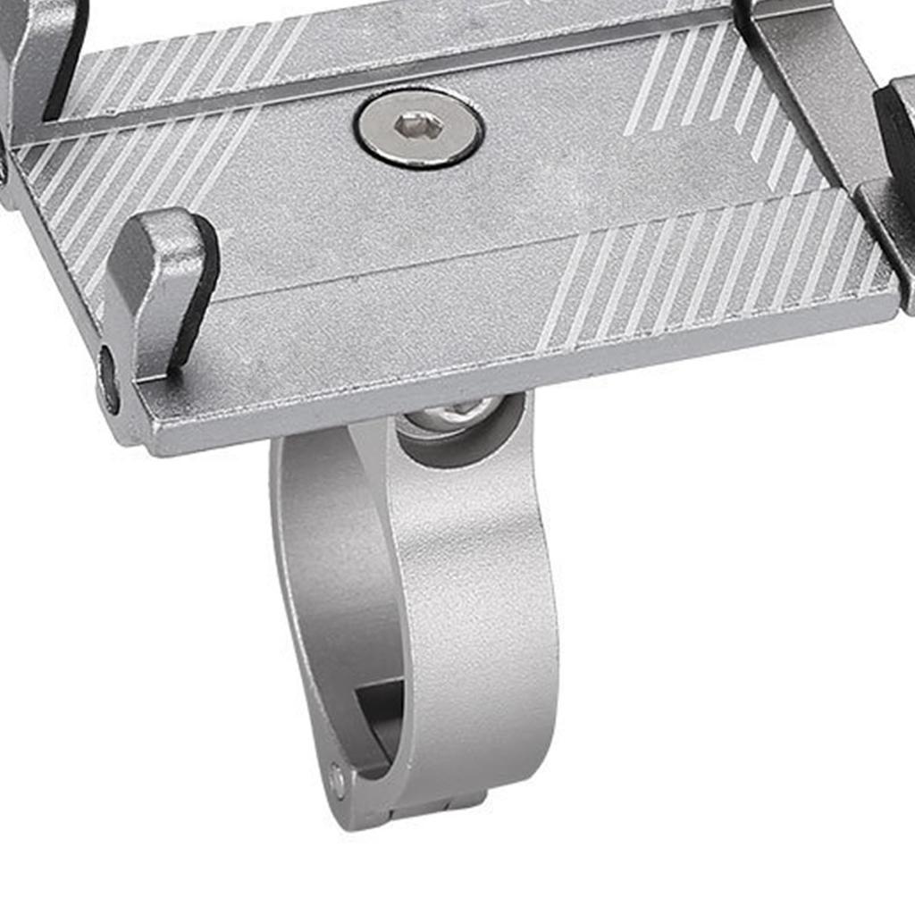 Bicycle Cell Phone Holder Aluminum Reliable Stable Bike Phone Support Bracket for Mountain Bike Motorcycle Cell Phone
