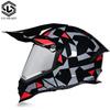 Full Face Motorcycle Helmet With Dual Visors Off-Road Rally Highway Riding Unisex All-Season ABS S M L XL