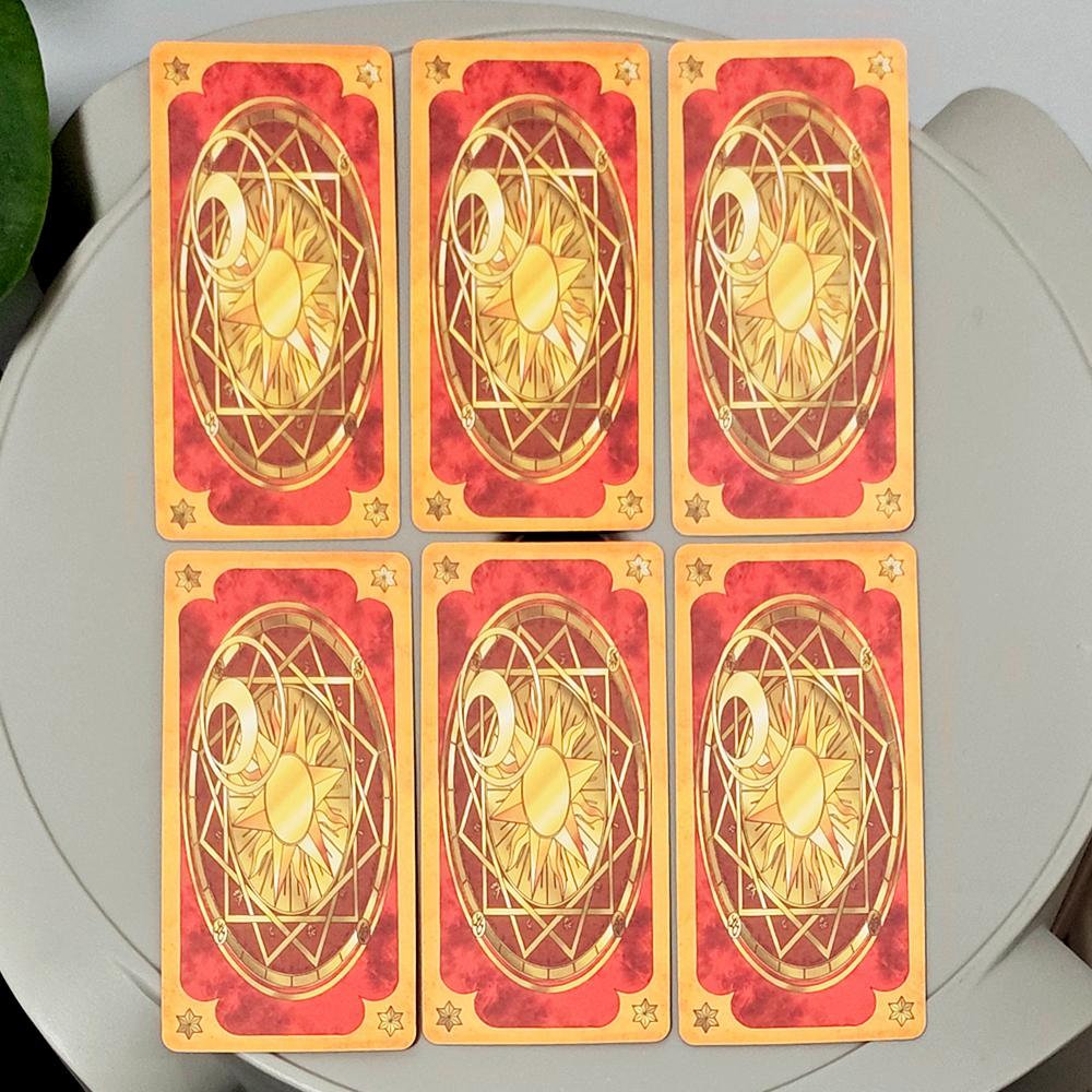Magical Cardcaptor Sakura Clow Card Deck - 56 Pcs Anime Cards for Cosplay and Display 11*5.5cm