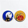 26 European & American Halloween Pumpkin Metal Craft Coins & Badges – Perfect for Scenic Gifts and Company Memorabilia