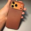 Imitate Official Tech Woven Magnetic Case For For Iphone Air 17 16 15 14 13 Pro Max For  Shockproof Frosted Protective Cover