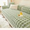 Living Room Non-slip Sofa Cover Feel Soft Comfortable To The Touch Plush Sofa Cushion Seat Mat New Modern Sofas Cloth Towel