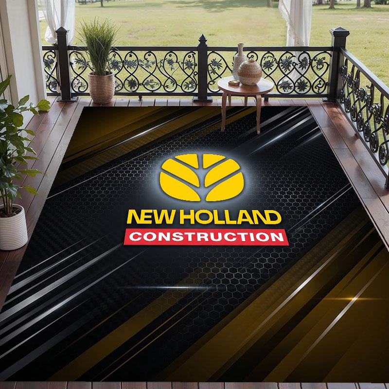 Weicher Bodenteppich New Holland Muster Teppich Dekorationsmatte Für Heimzimmer Dekoration