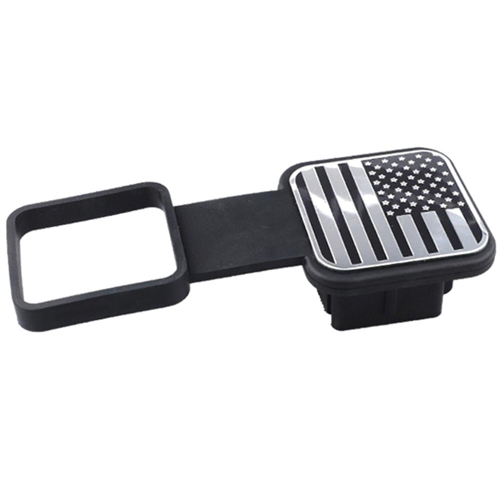 2/1PC Trailer Hitch Receiver Cover Plug Waterproof Trailer Hitch Cover Dustproof 2 Inch Receiver Auto Square Plug Tow Hook Cover
