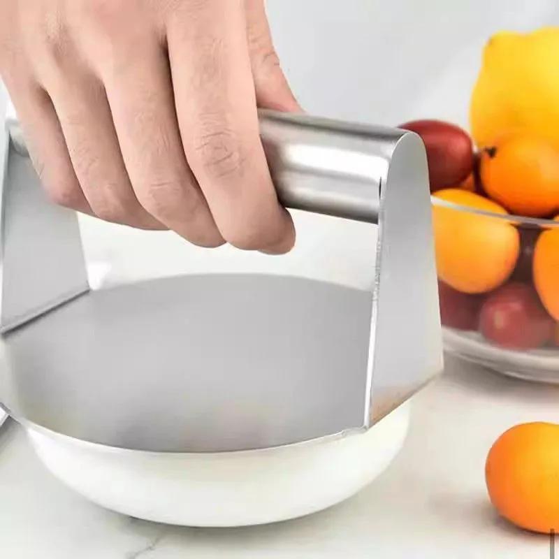 Stainless Steel Meat Compactor Hamburger Patties Cooked Meat Circular Press Mold Tool Kitchen Beef Dough Cake Baking Press Tool