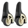 2x Swivel Caster Wheels Suitcase Universal Luggage Wheel Replacement for Traveling