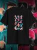 Black/white Cotton T-shirt Print I AM RUSSIAN SLAV