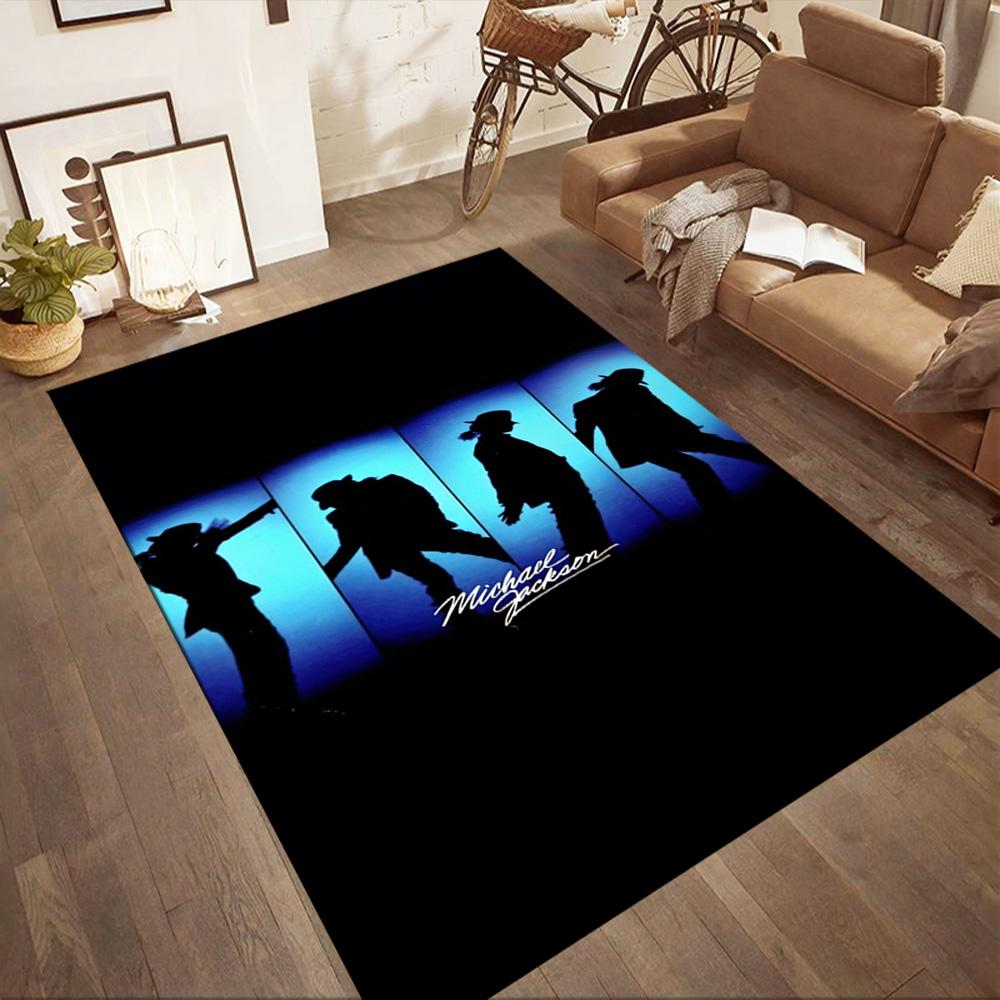 Michael Jackson 68 Area Rug Suitable for Decorate room Hallway Kitchen Entryway Antislip Carpet Anime Office Decor Wedding Party Gift