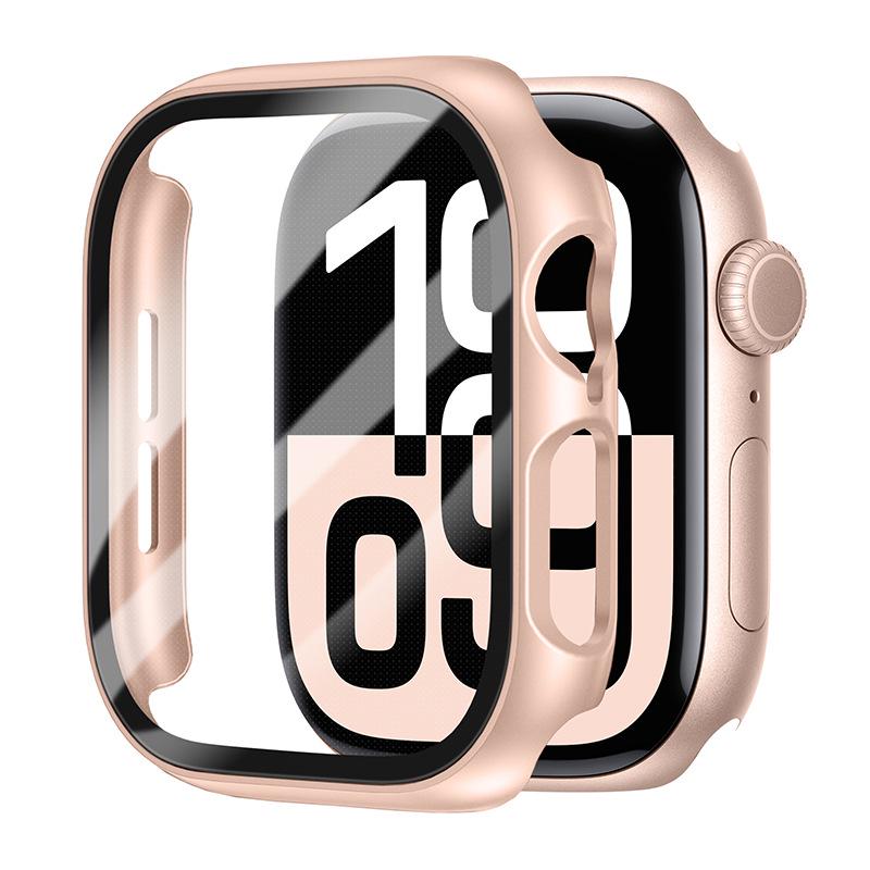 Apple Watch 10 Deksel: Alt-i-ett 46mm PC-beskyttelsesdeksel og film for iWatch