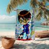 1pc Soccer Player Action Cartoon Quick Dry Microfiber Bath Towel for Swimming Surfing Camping Unisex Holiday. SJT7201120
