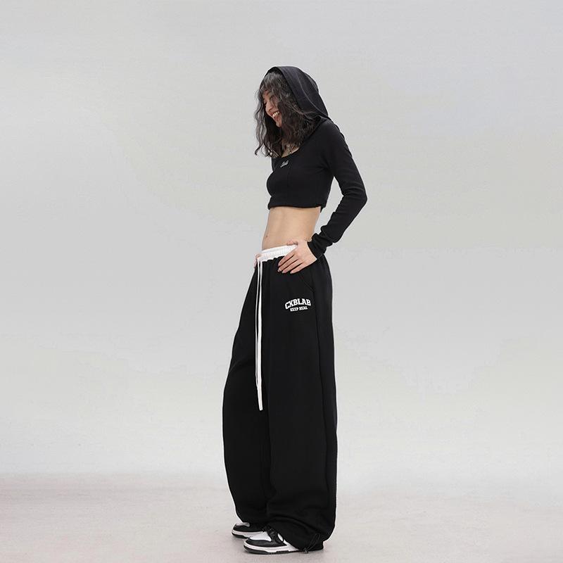 Women's Multicolor Lace-up Hip Hop Street Dance Pants - Spring/Autumn Jazz Dance Casual Wear