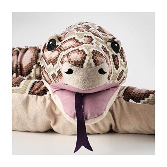 IKEA DJUNGELSKOG: Hand puppet 171 cm Burmese python (404.028.49)