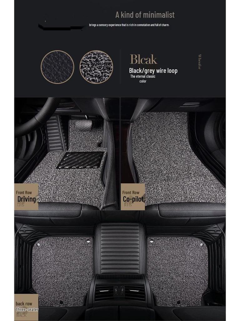 Great Wall Cannon Full Coverage Floor Mats for 20-25 Models, Off-Road & Commercial King Kong Edition