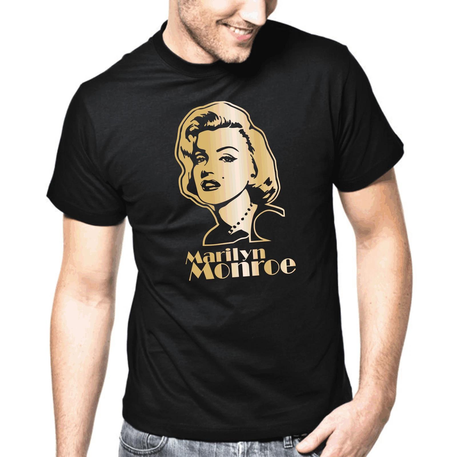 Men s and Women s T-shirts Marilyn Monroe Portrait Cult Icon Fan XXL
