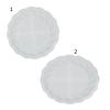 Epoxy Resin Moulds Coasters Tray Coaster Mould Epoxy Resin Mold Round/Oval