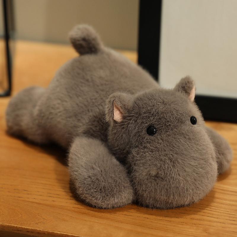 

20cm Cartoon Plush Panda Penguin Elk Hippo Crocodile Turtle Plush Animal Palm Doll Imaginative Play Design Cute Gift Idea Home Decor 20cm