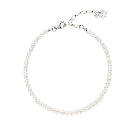 TATIANA (SET) Pearl and Petit Cubic Ball Chain Bracelet SE0162