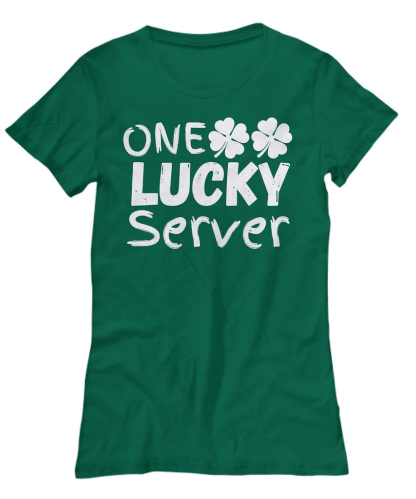 One Lucky Server - St. Patrick's day shirt