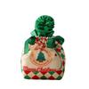 Bow Closure Christmas Gift Bag Velvet Material Portable Design Drawstring Pouches DIY Creative Handbag Style Festival Gift Bag