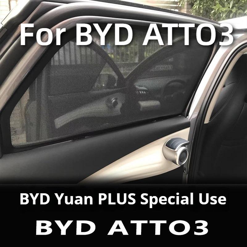 For BYD Atto3 Car Specialized Sunshade Curtain Sun Protection Heat Insulation Car Interior Decoration Auto