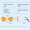 Uv400 Fashionable Children'S Sunglasses For Boys And Girls Metal Sunglasses