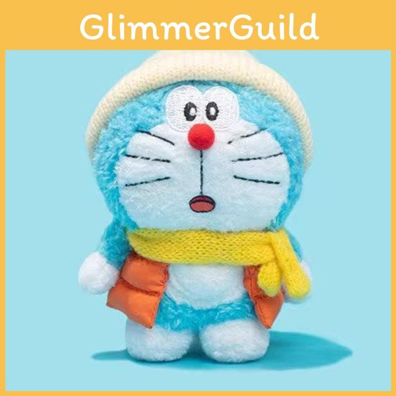 Cute Doraemon Plush Keychain Pendant With Pp Cotton Filling Gift Doll Decoration