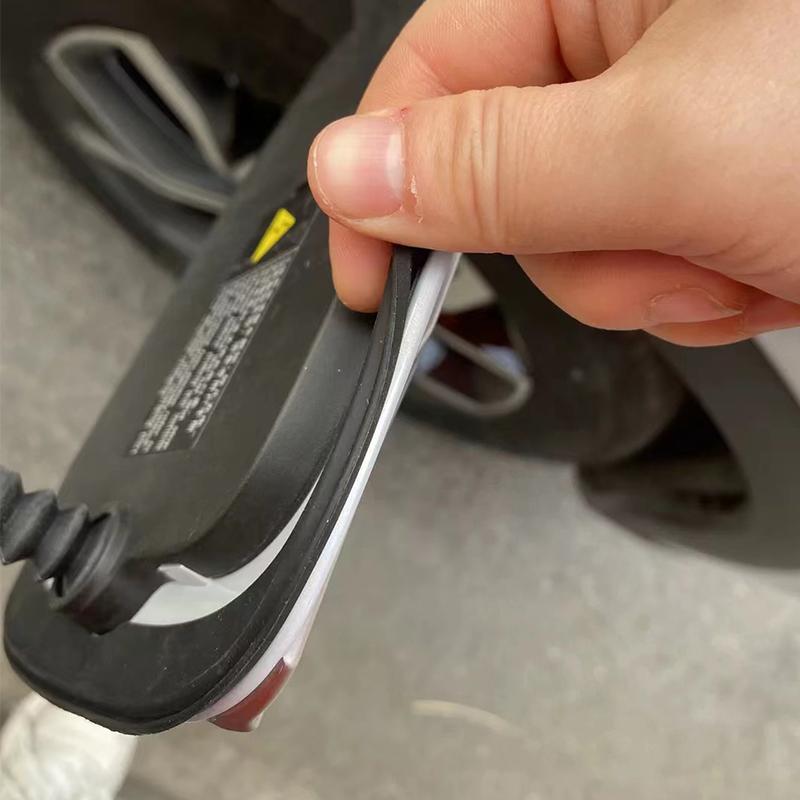 Port de încărcare auto Dop de praf Capac de protecție Inel de etanșare din cauciuc Autocolant pentru port de încărcare pentru B/YD EV Atto 3 yuani plus Accesorii