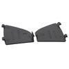 Pair Replacement Tow Hook Cover for Front Bumper Lower Grille Fit For MAZDA 3 2016 2018 OEM Plastic Parts with Part Number