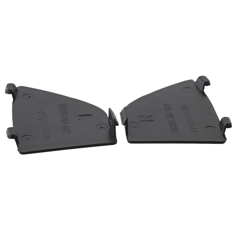 Pair Replacement Tow Hook Cover for Front Bumper Lower Grille Fit For MAZDA 3 2016 2018 OEM Plastic Parts with Part Number