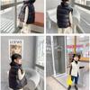 Children's Down Cotton Vest Thickened Warm Cotton Vest for Boys and Girls