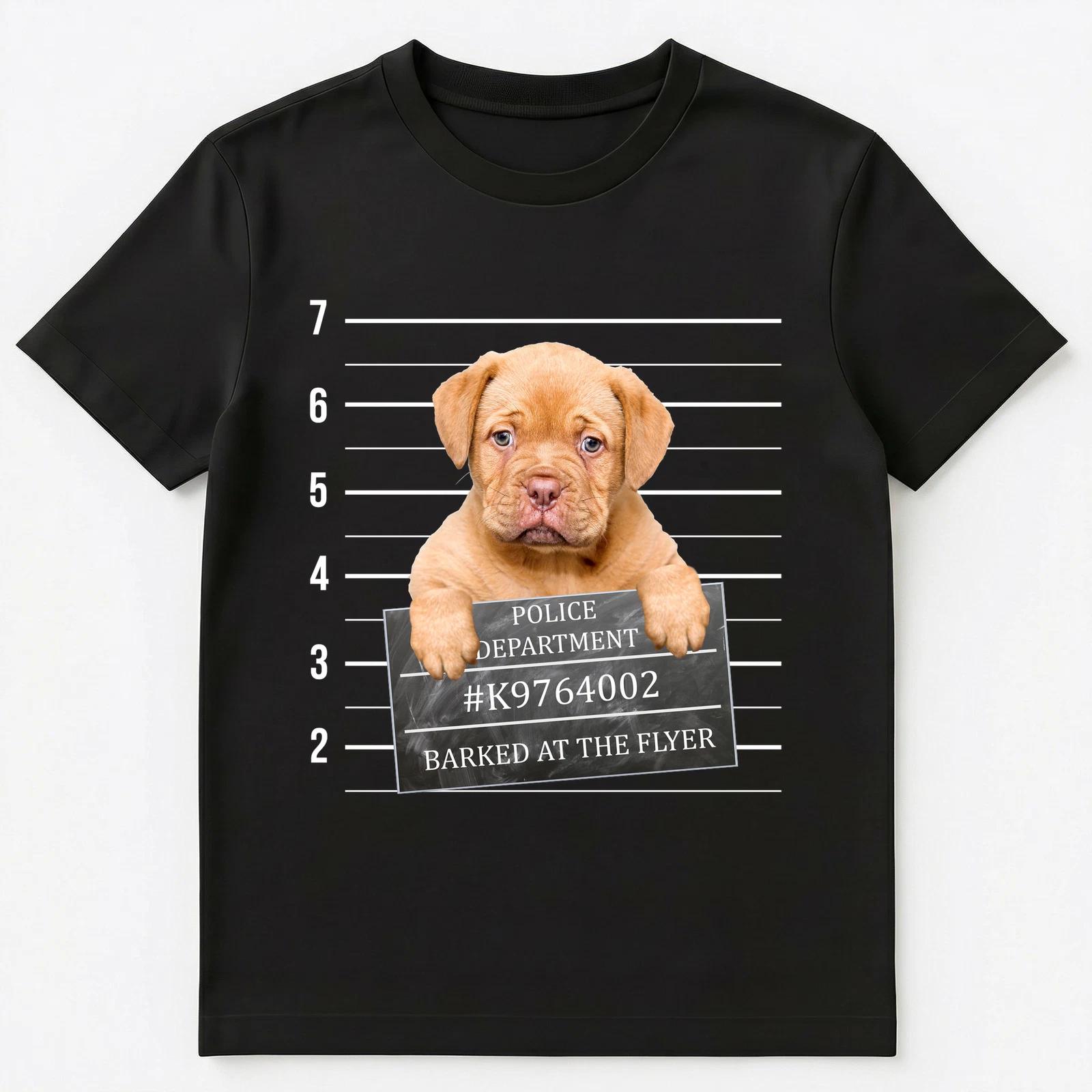 

Cute Puppy Barked At The Flyer Acroyoga T Shirt Unisex T-Shirt L