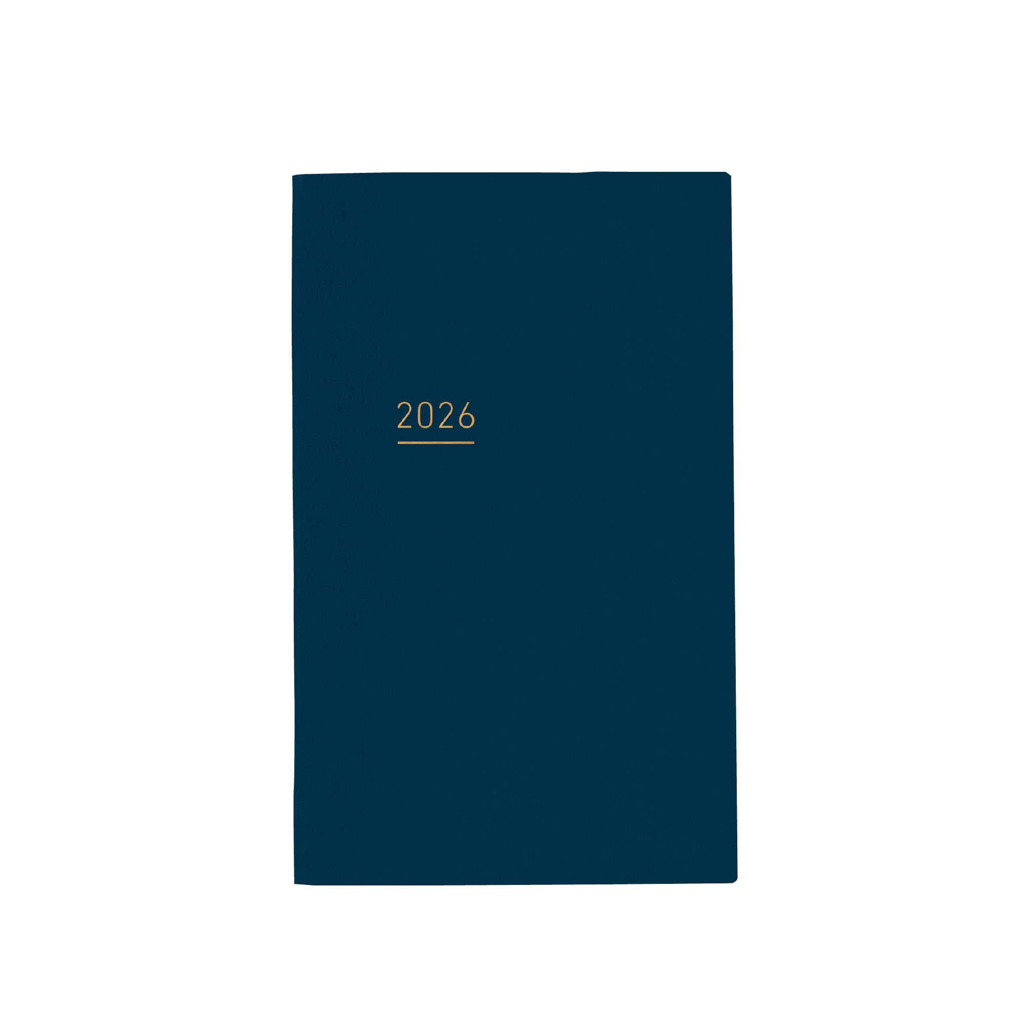

Kokuyo Jibun Techo Lite mini 2026 B6 2025 December Start Monthly/Weekly Planner, Slim, Navy, Ni-JLM1DB-26,