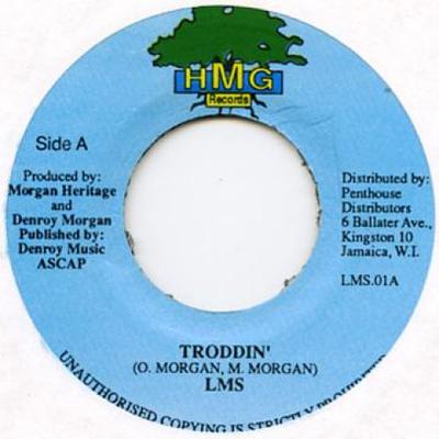 7-Zoll Schallplatte LMS - Troddin' HMG Jamaica Reggae, Ska & Dub