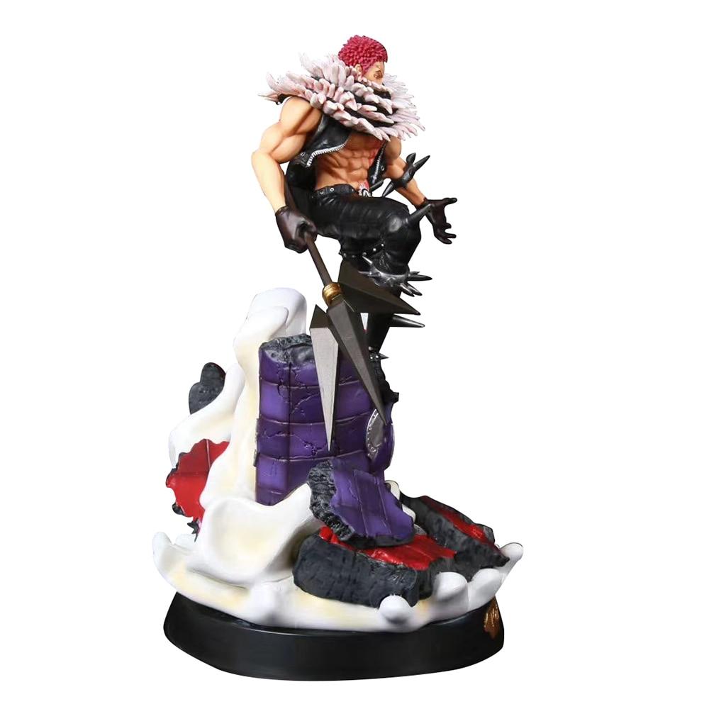 One Piece Anime Model Gk Three Sweet Commanders Charlotte Katakuri Action Figure Statue Collection Toy Desktop Decoration Figma