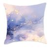 New Dreamy Gold, Pink, Blue and Purple Gradient Color Pillow Back Home Bedroom Bedside Sofa Cushion