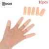 10pcs Silicone Gel Tube Hand Bandage Finger Protector Anti-cut Heat Resistant Finger Sleeves Great Cooking Kitchen Tools