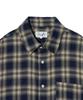 PHYSICAL DEPARTMENT Flannel District Tartan Check Shirt_Navy