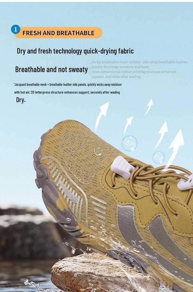 2024 Breathable Water Shoes for Men & Women - Non-Slip, Quick-Drying, Lightweight Outdoor Sports and Fitness Footwear