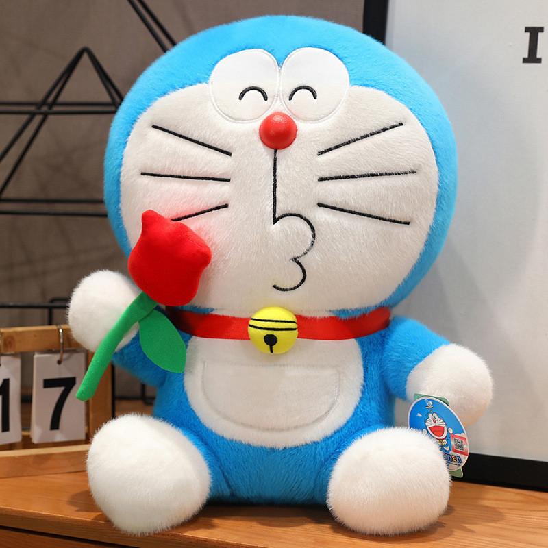 Doraemon Machine Cat Plush Toy Anime Peripheral Characters Doll Holiday Gift