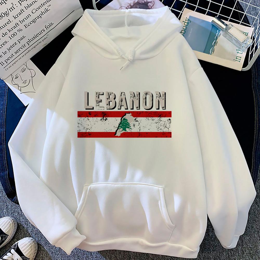 Lebanon hoodie printed design trendy winter pattern comfortable elegant teen pullover hoddie youthful elegant