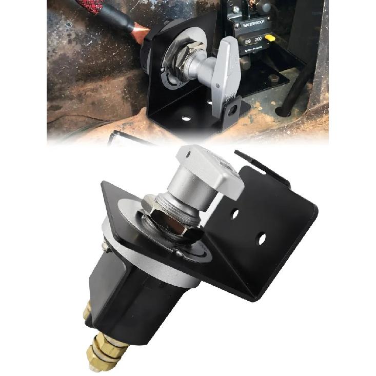 1500A Heavy Duty Battery Switch Battery Fixed Handle Isolator with Lock-Out Plate Fits Polarity Negative  for Autos Cars Boat RV