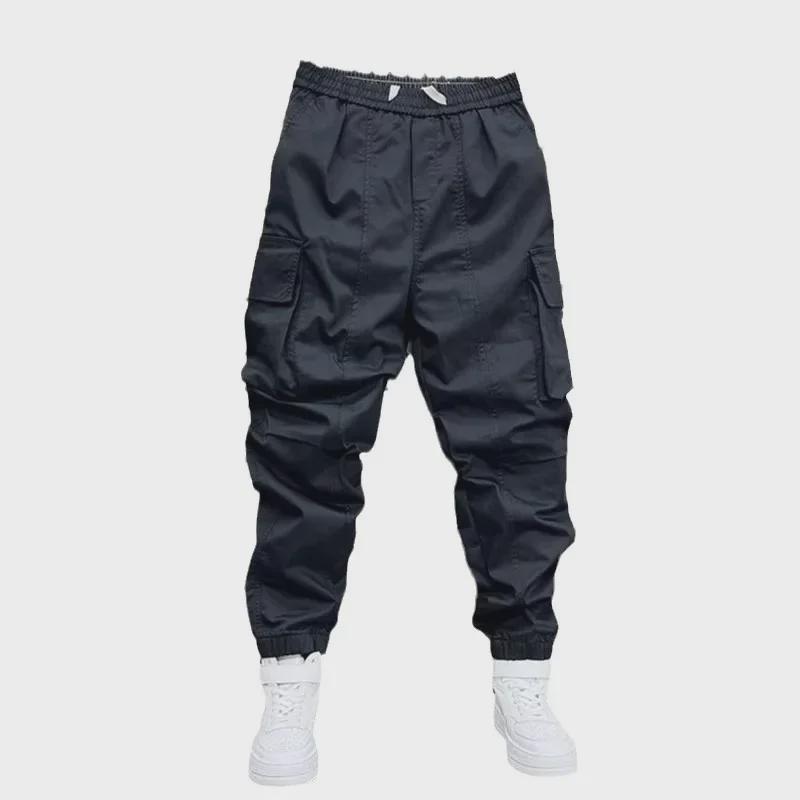 Men's 2024 Spring/Summer Straight-Leg Sports Sweatpants - Casual, Loose-Fit for Running