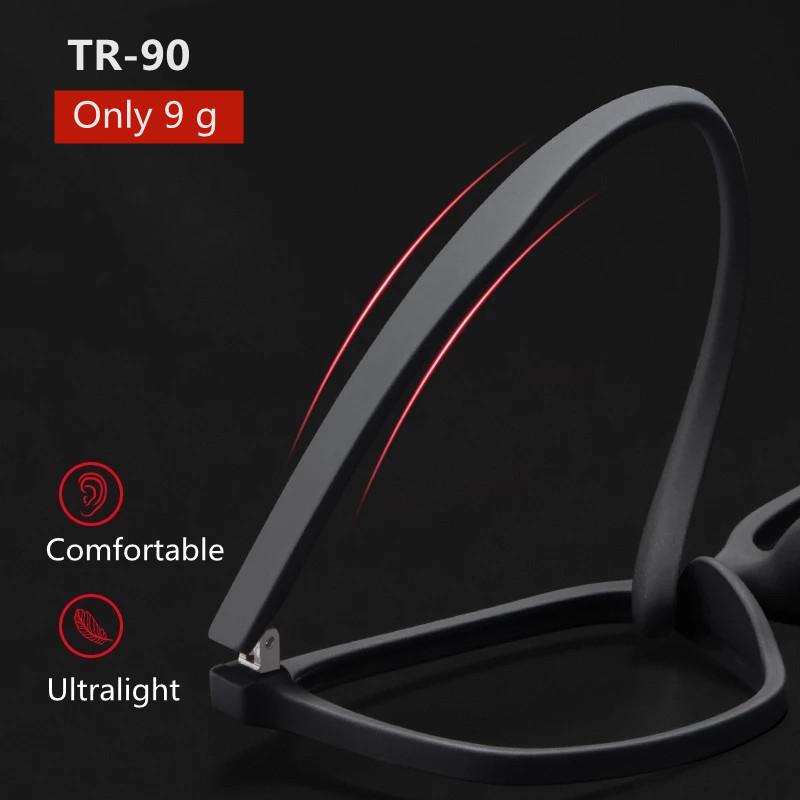 Fashionable Blue Light Blocking Reading Glasses gentlemen Photochromic Computer Eyeglasses Reading Magnifying Eyewear Presbyopic Diopters +1.5 2.5