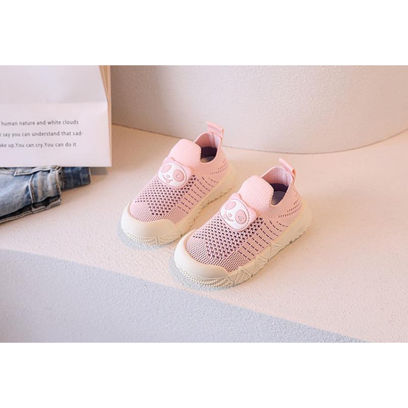 Kids Breathable Mesh Slip On Sneakers For Boys Girls Toddlers