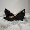 Sexy Stiletto-Pumps mit spitzer Zehenpartie aus Lackleder für Damen, Rot, Büro-Hochzeitsschuhe