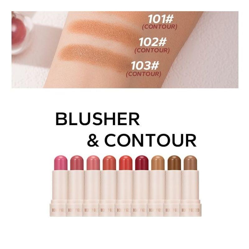 BEAUTY GLAZED - Soft Glow & Radiance Cream Blusher Stick - 6 Shades