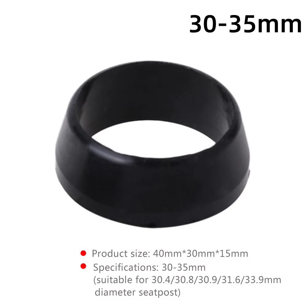 Bike Seatpost Dust Cover Weatherproof Silicone Ring Protector Anti-Rust Protective Sleeve for Bicycle Seat Clamp Post Tube Water