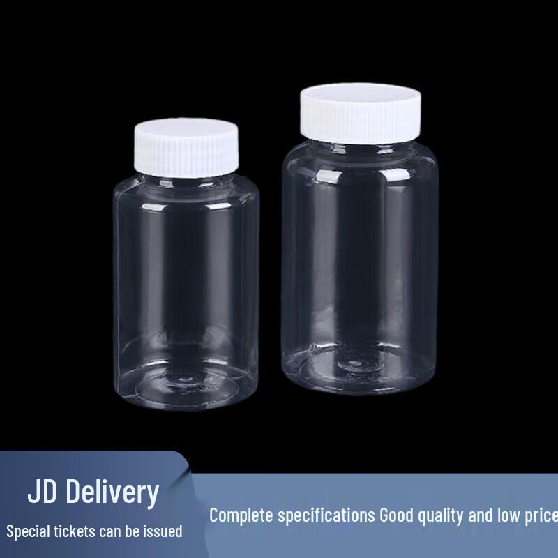 Transparent PET Sample & Reagent Bottles 200ml