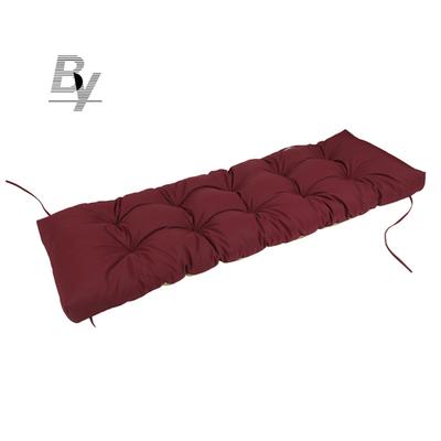 Custom Super Soft Oblong Meditation Pad Quilted Sponge Particle Cushion for Outdoor Rattan Chair Comfortable Seat Cushion